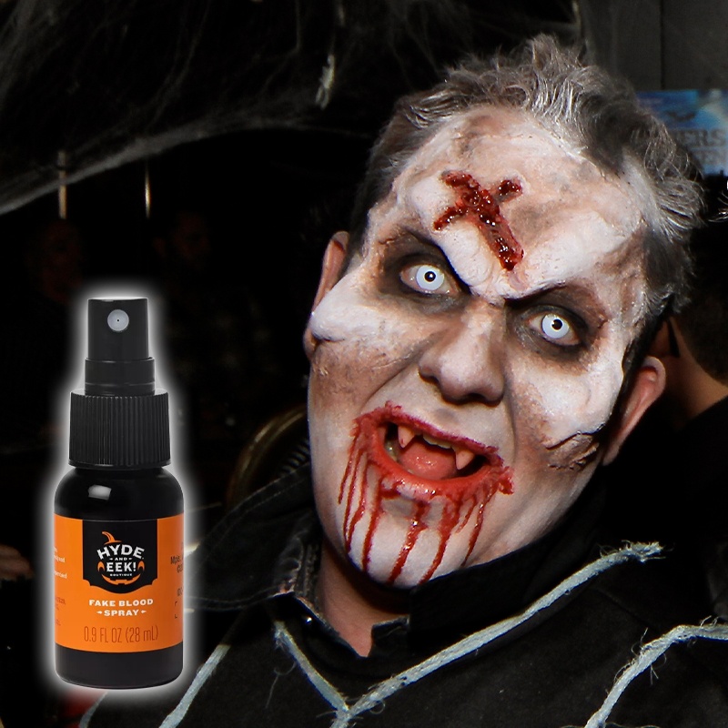 Cheap Factory Wholesale Customized Magic Toys Fake Blood Props Horror For Halloween Makeup Vampire Party Liquid Fake Blood Spray